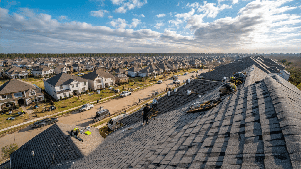 Asphalt Shingle Roofing in The Woodlands image