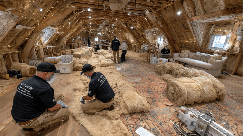 Attic Insulation in Cypress image