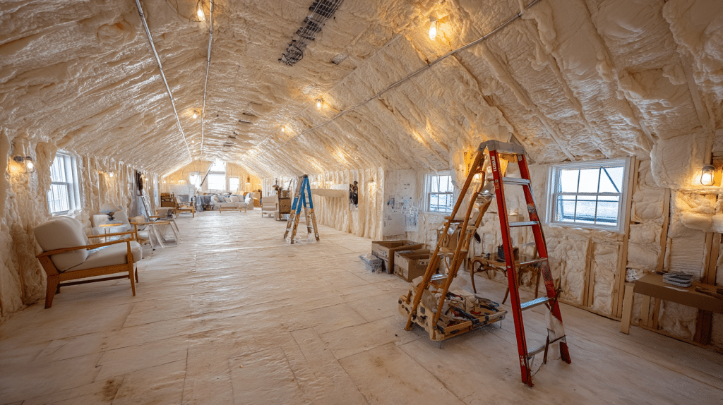 Attic Insulation in Houston