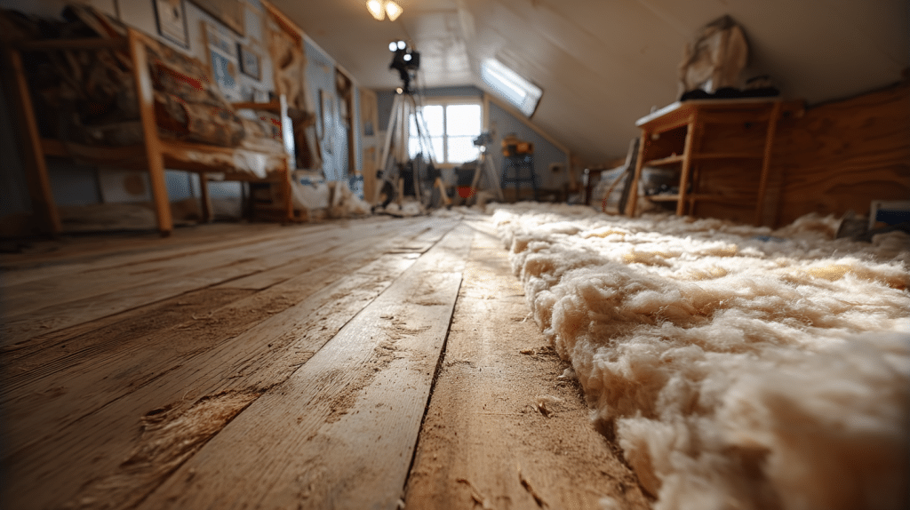Attic Insulation in Houston