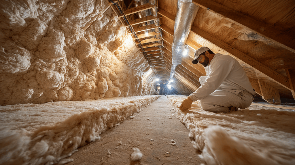 Attic Insulation in League City