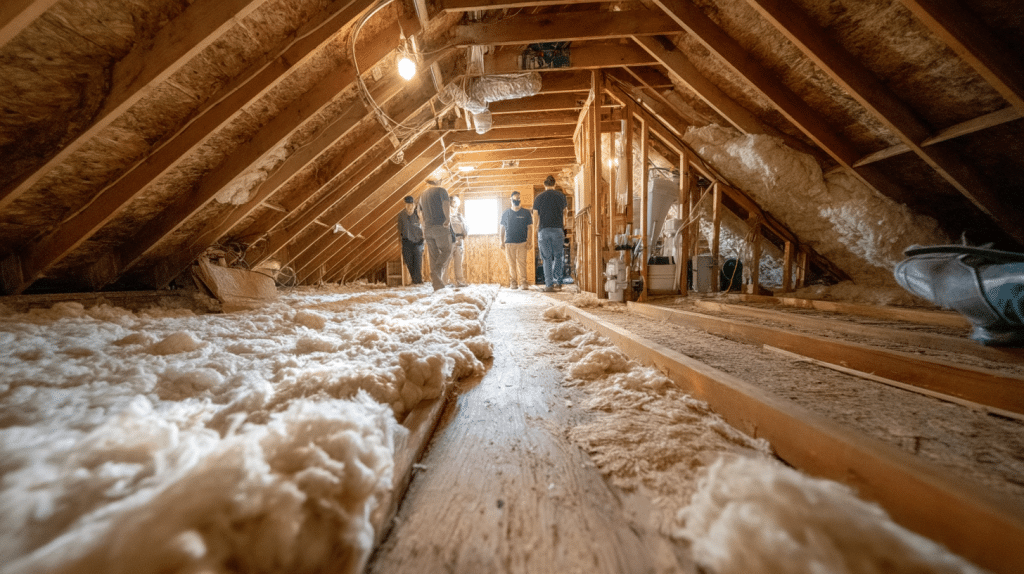 Attic Insulation in Pasadena