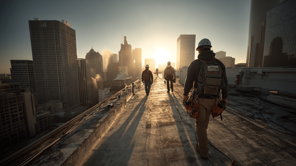 Commercial Roof Maintenance in Houston