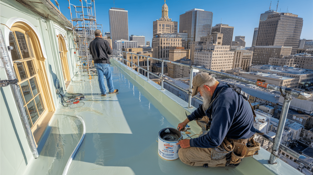 Flat Roofing in Conroe