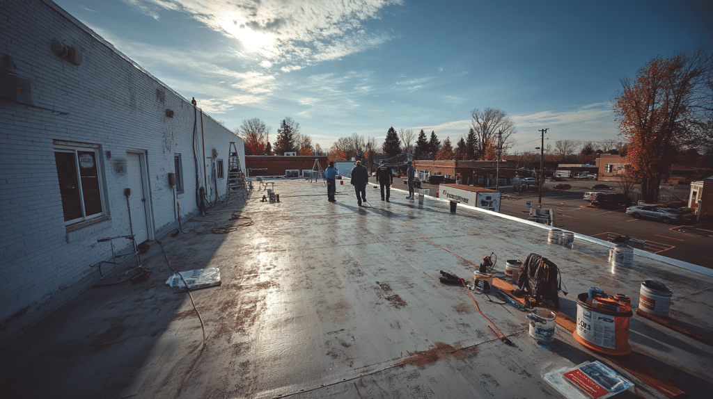 Flat Roofing in Pearland