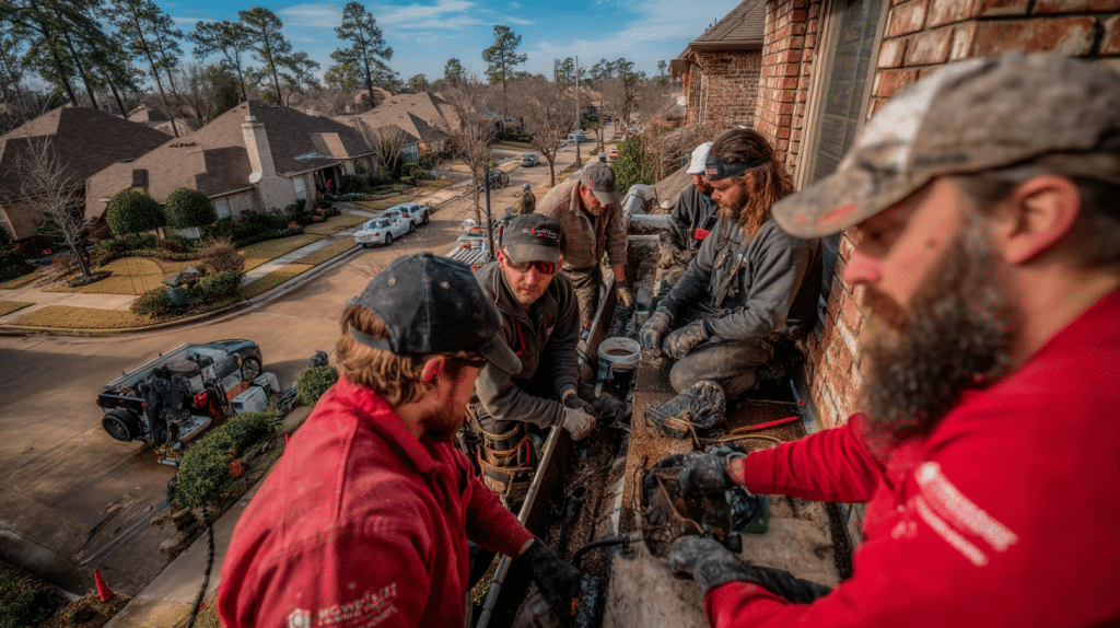 Gutter Installation and Repair in Houston