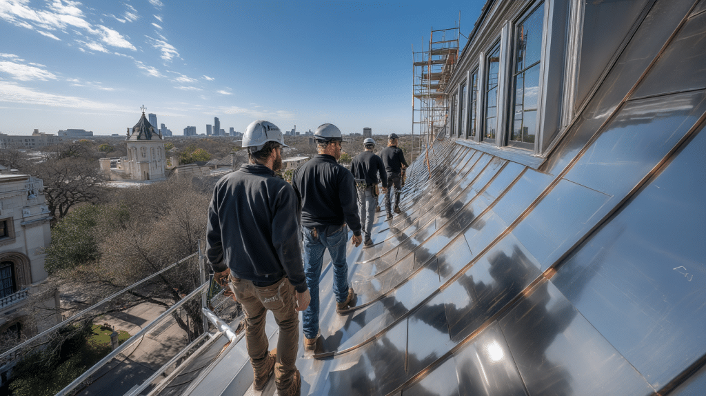 Metal Roofing in Houston