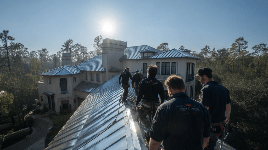 Metal Roofing in Houston