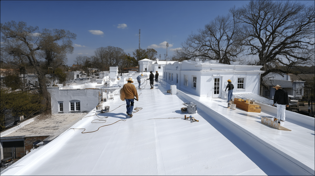 PVC Roofing in Sugar Land