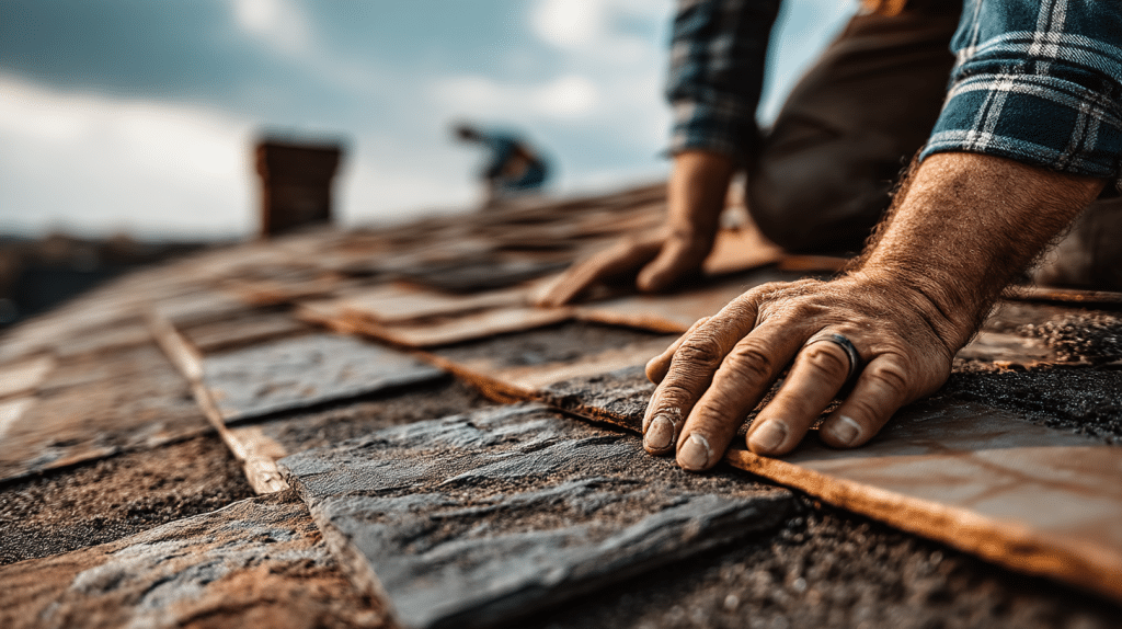 Slate Roofing in Conroe image