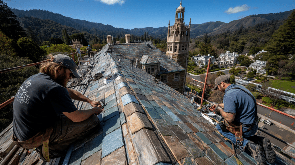 Slate Roofing in Houston