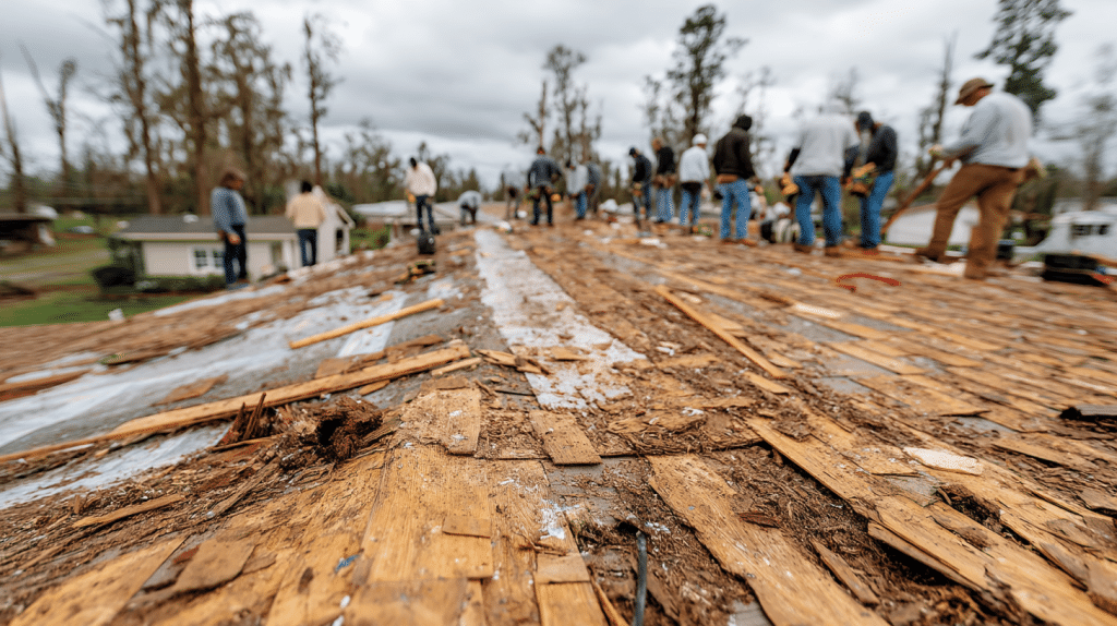 Storm Damage Roof Repair in Baytown image