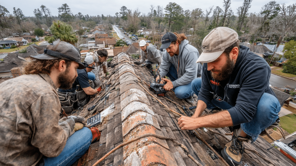 Storm Damage Roof Repair in Cypress image