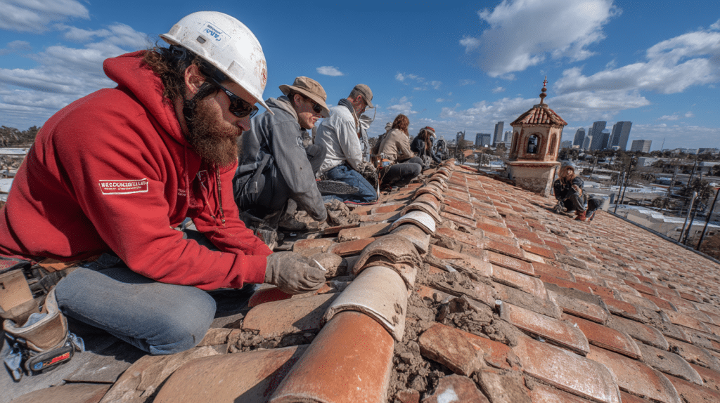 Storm Damage Roof Repair in Katy image