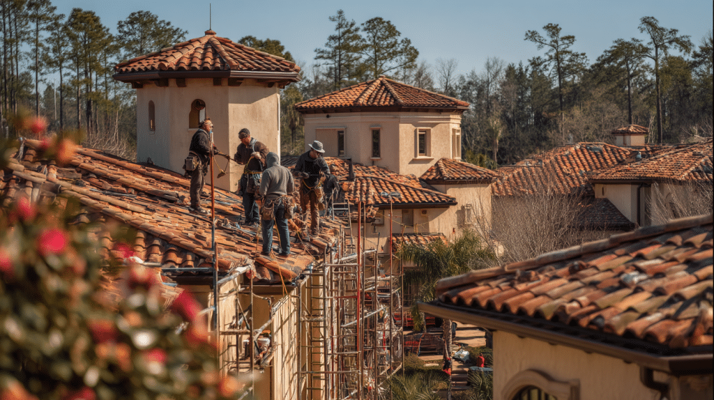 Tile Roofing in Pearland