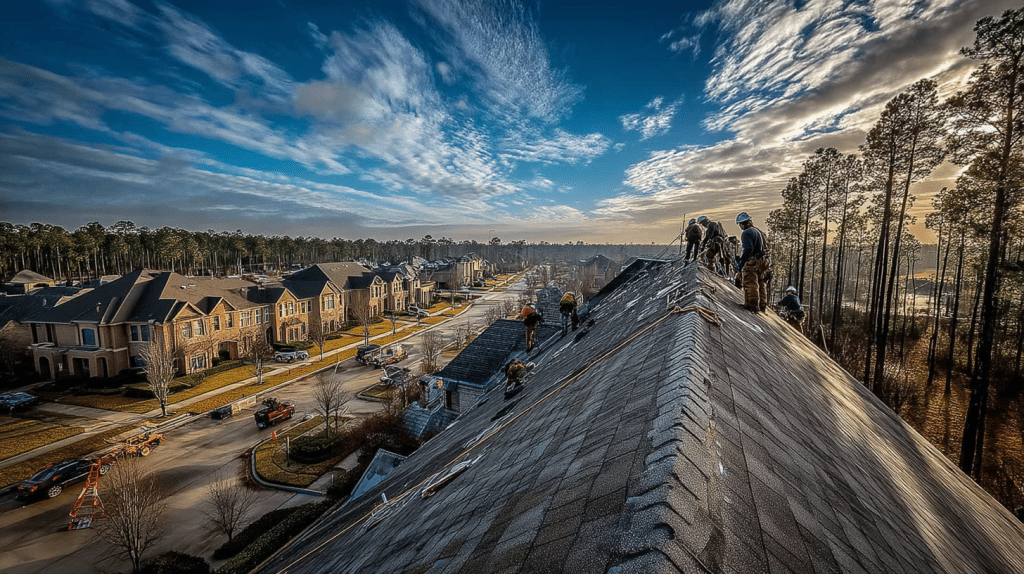 Wind Damage Roof Repair in Baytown image