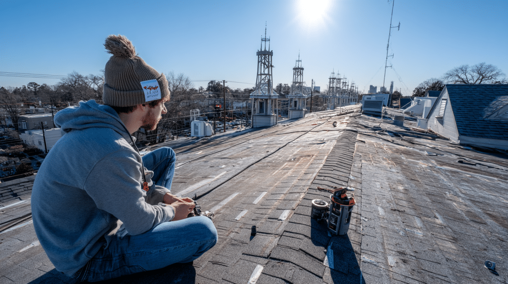 Wind Damage Roof Repair in Conroe image