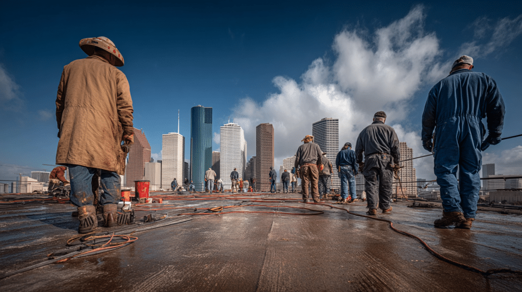 Wind Damage Roof Repair in Cypress image