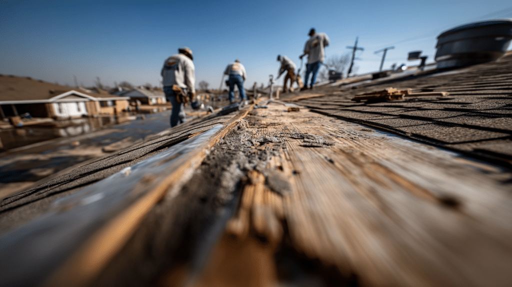 Wind Damage Roof Repair in The Woodlands image