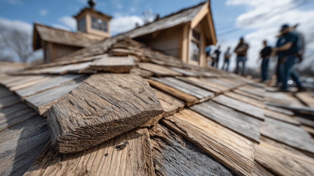 Wood Shake Roofing in Cypress image