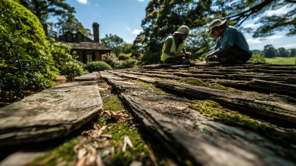 Wood Shake Roofing in League City