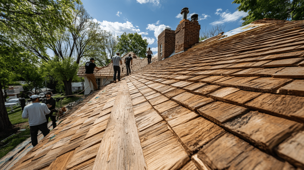 Wood Shake Roofing in The Woodlands image