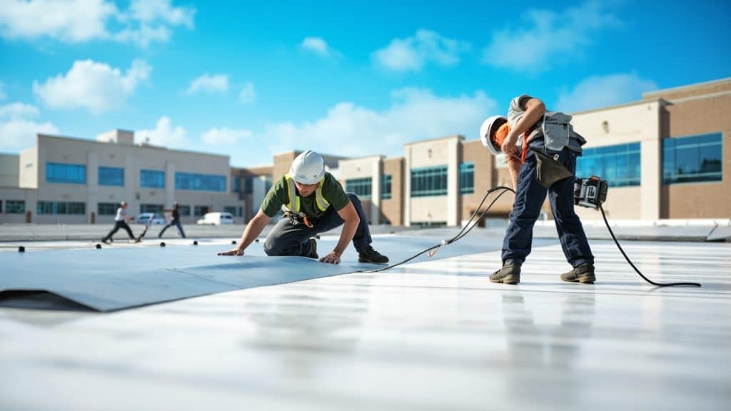 Flat Roofing in Dickinson TX 77539