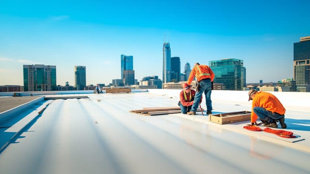 Flat Roofing in Mission Bend TX 77082