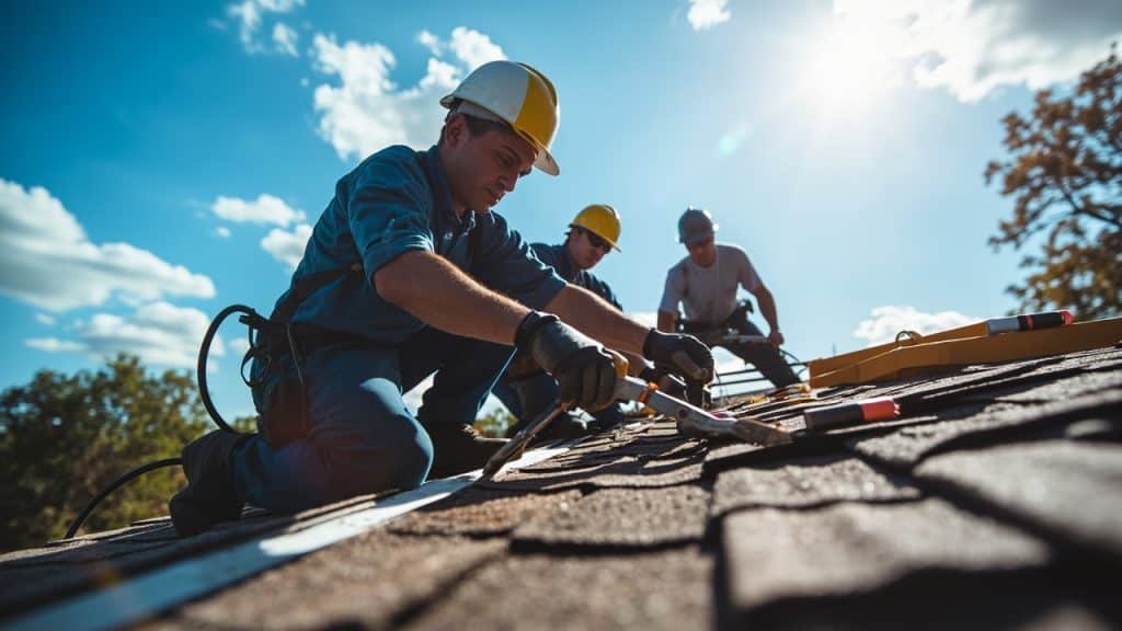 Hail Damage Roof Repair in Dickinson TX 77539
