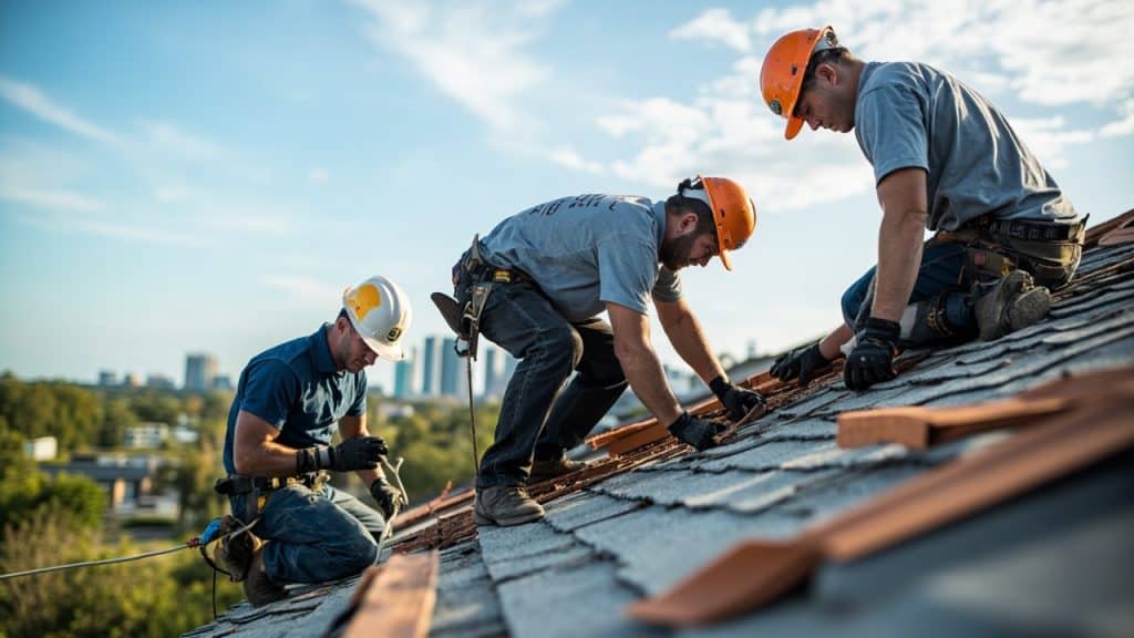 Storm Damage Roof Repair in Dickinson TX 77539