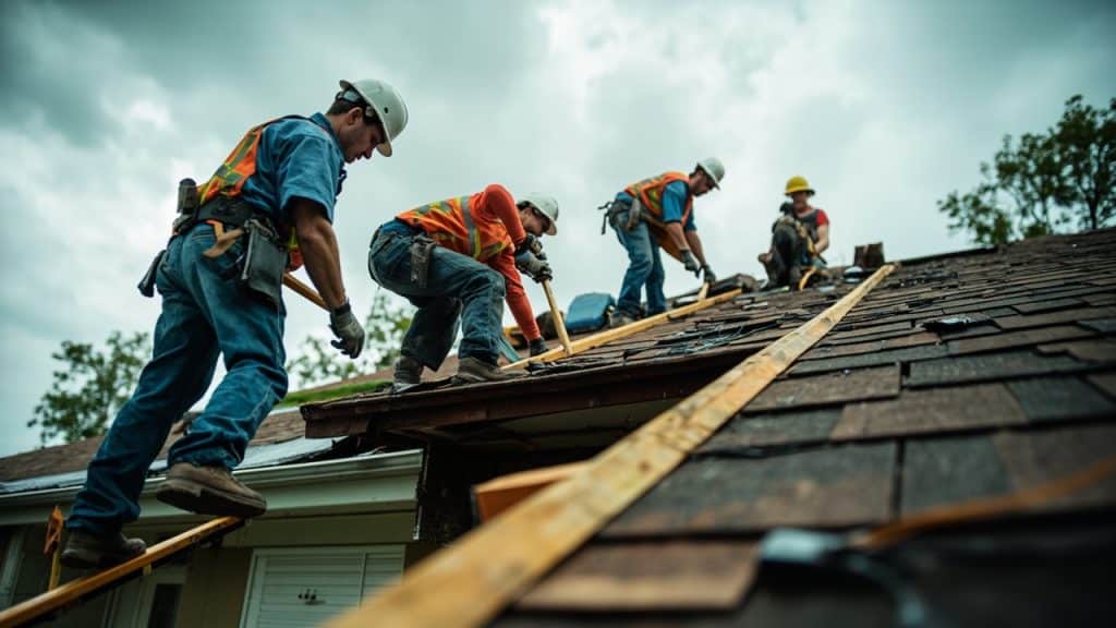 Storm Damage Roof Repair in Greater Katy TX 77493