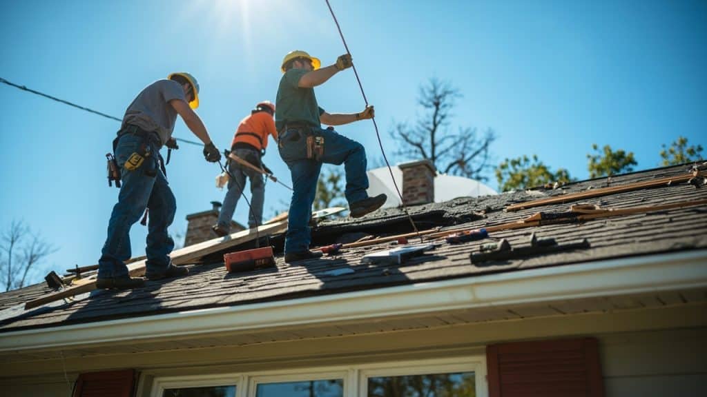Storm Damage Roof Repair in Rosenberg TX 77471