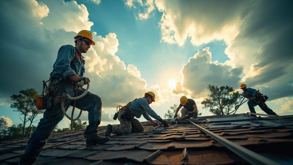 Storm Damage Roof Repair in Texas City TX 77590