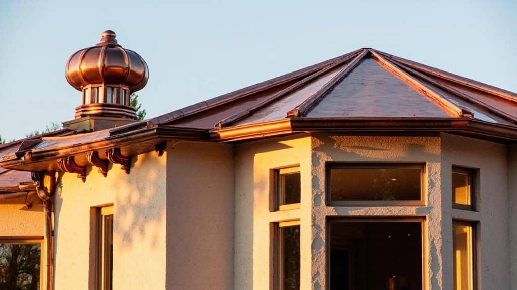 bellaire copper roofing accents