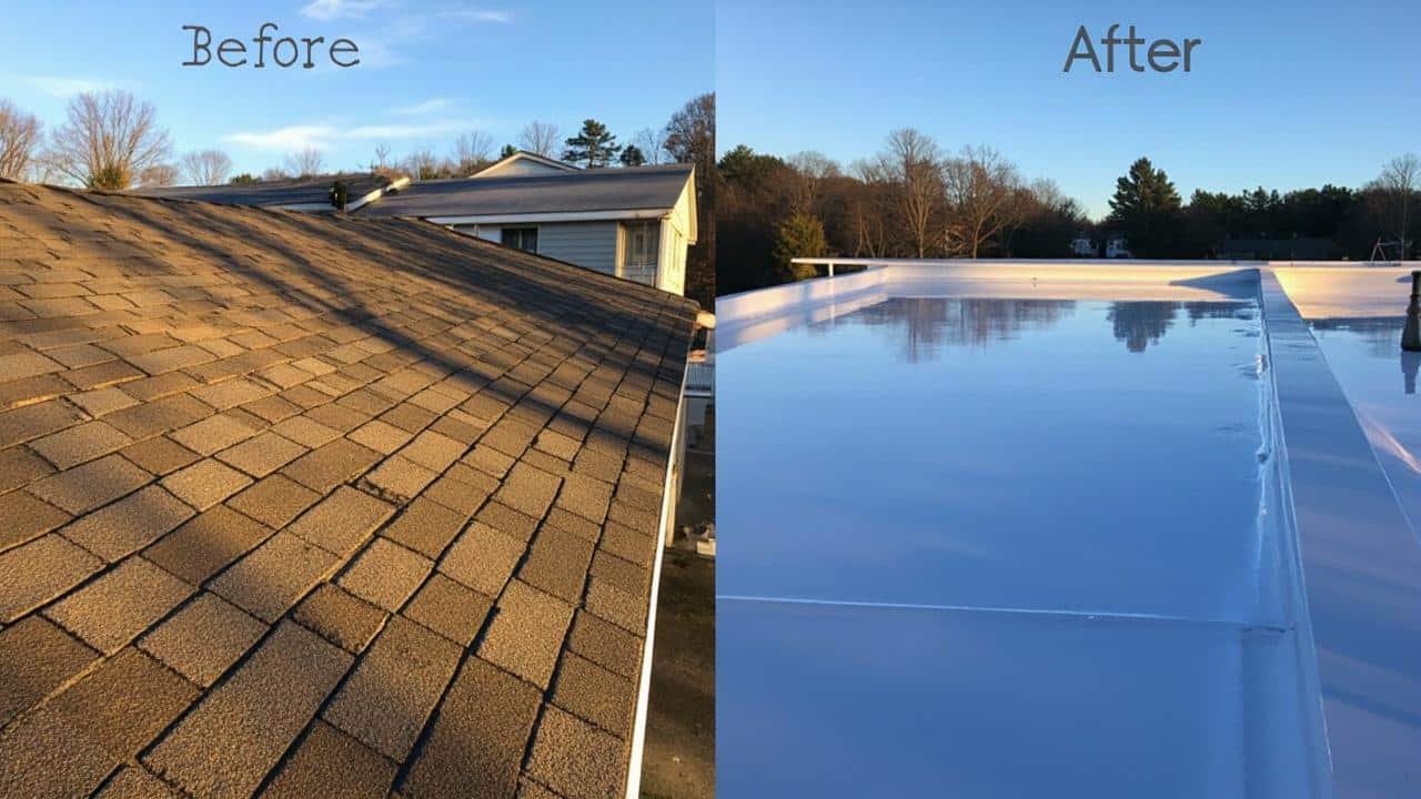 danbury tx flat roof conversion