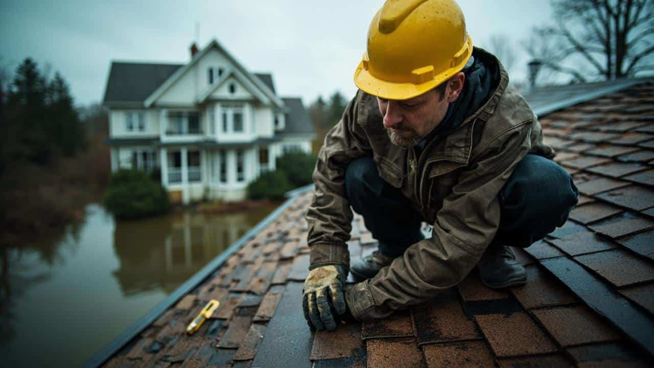 dickinson tx post-flood roof issues