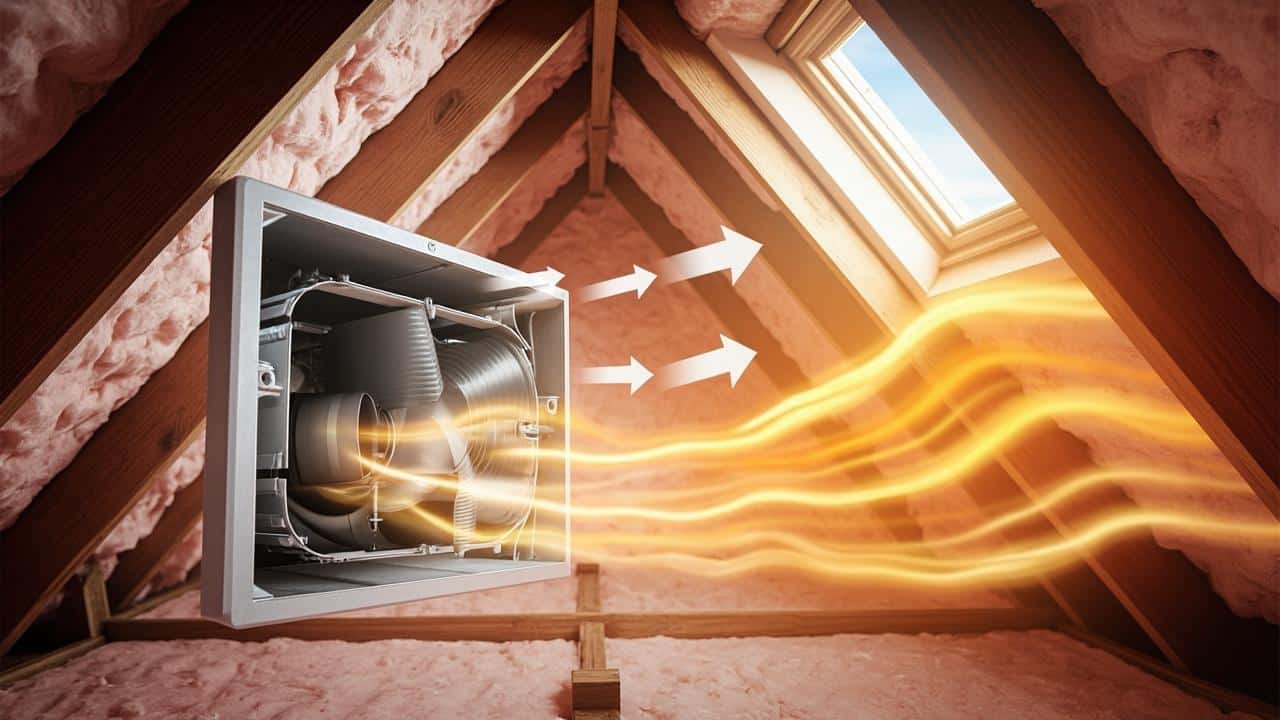 humble tx roof ventilation fans