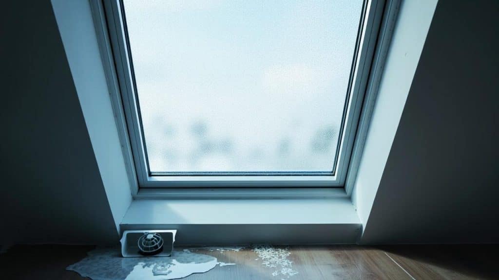 humble tx skylight condensation issues