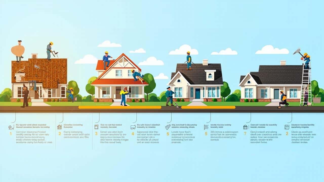 katy tx roof replacement timeline