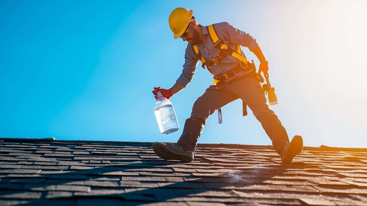 league city roof cleaning safety