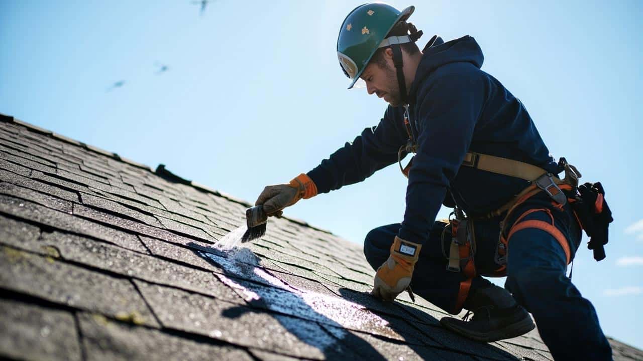 league city roof cleaning safety