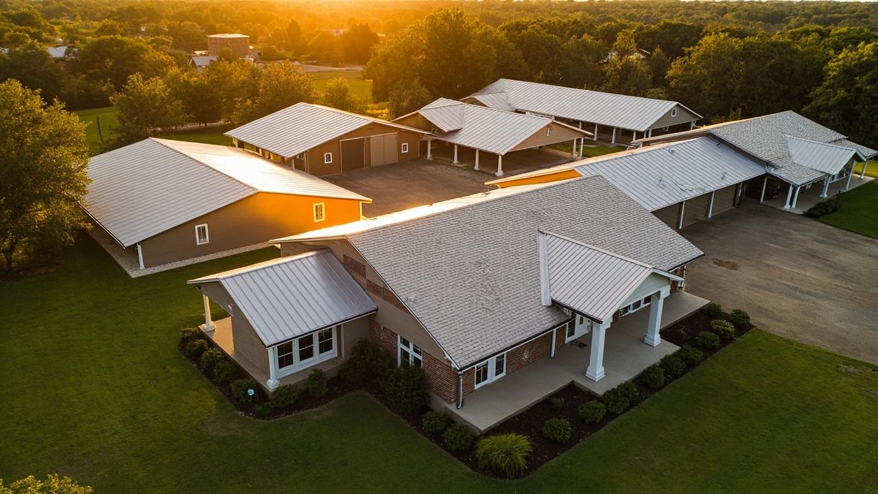 manvel tx outbuilding roof matching