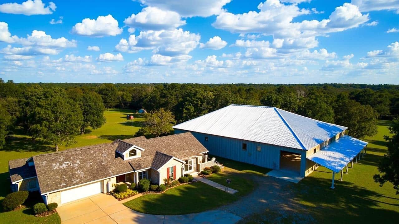 manvel tx rural property roofing