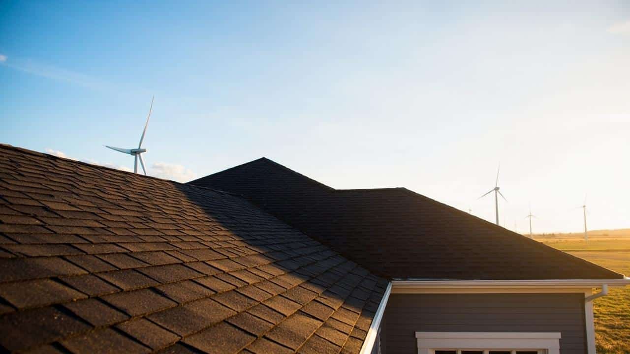 rosharon tx wind turbine roof impact