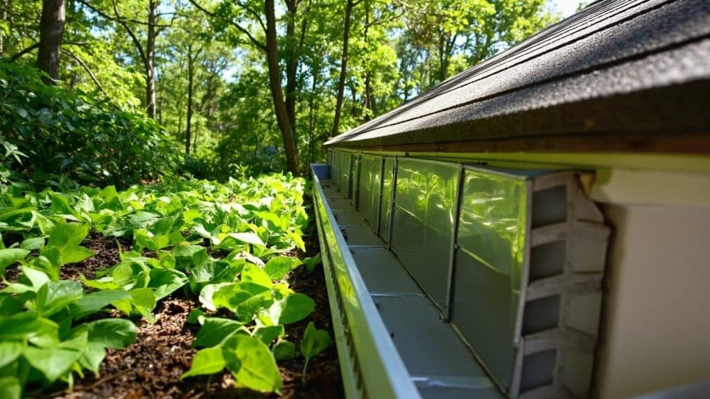 the woodlands gutter guard installation